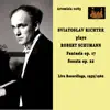 Sviatoslav Richter - R. Schumann: Fantasie in C Major, Op. 17 & Piano Sonata No. 2 in G Minor, Op. 22 (Remastered 2021) [Live]